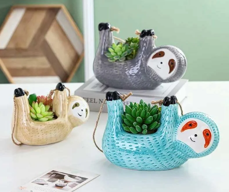 Cute_Ceramic_Slot_Hanging_Animal_Vase_-_-4173849 Cute Ceramic Slot Hanging Animal Vase -