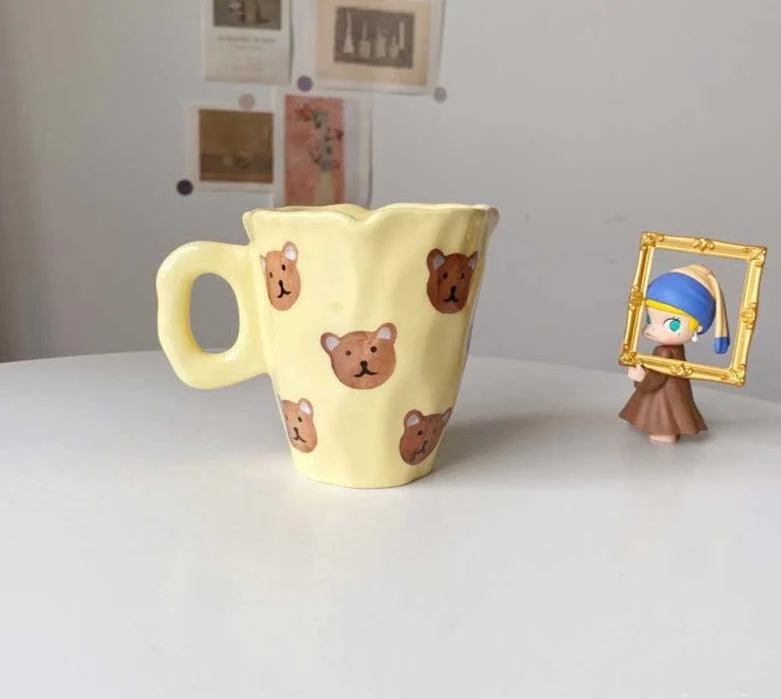 Cute_Cloud_Bear_Tulip_Orange_Checkered_Aesthetic_Mugs_-_-4173964 Cute Cloud Bear Tulip Orange Checkered Aesthetic Mugs -