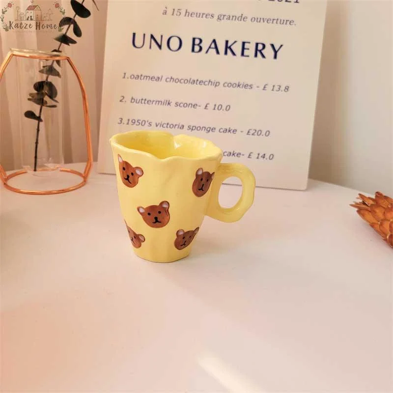 Cute_Cloud_Bear_Tulip_Orange_Checkered_Aesthetic_Mugs_-_-4174030 Cute Cloud Bear Tulip Orange Checkered Aesthetic Mugs -