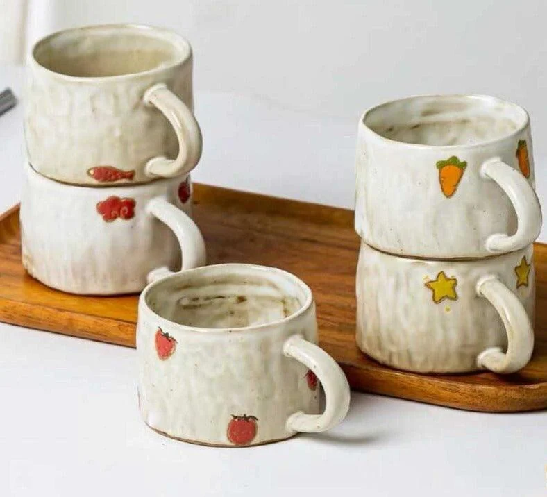 Cute_Fruit_Japanese_Stoneware_Mugs_-_-4174459 Cute Fruit Japanese Stoneware Mugs -