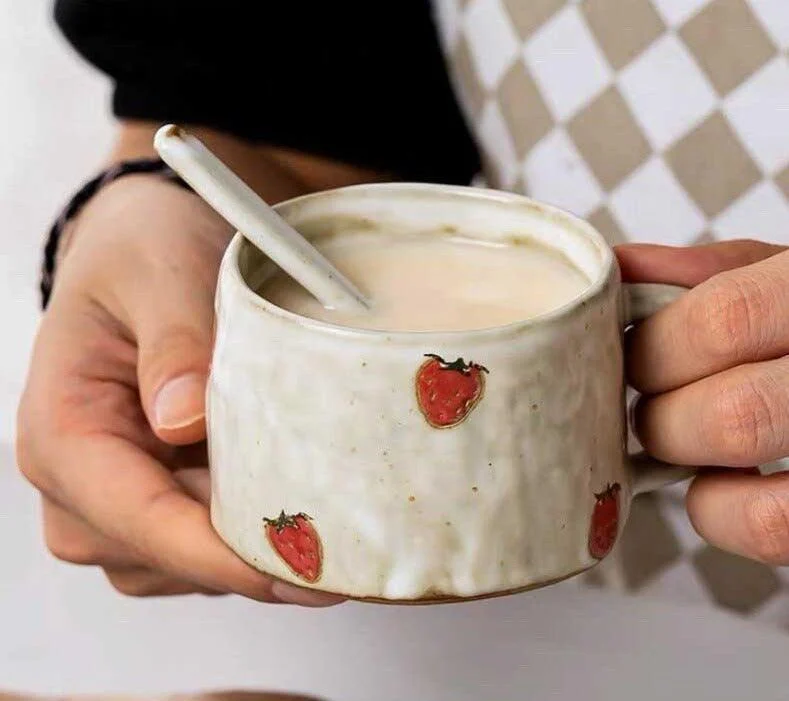 Cute_Fruit_Japanese_Stoneware_Mugs_-_-4174469 Cute Fruit Japanese Stoneware Mugs -