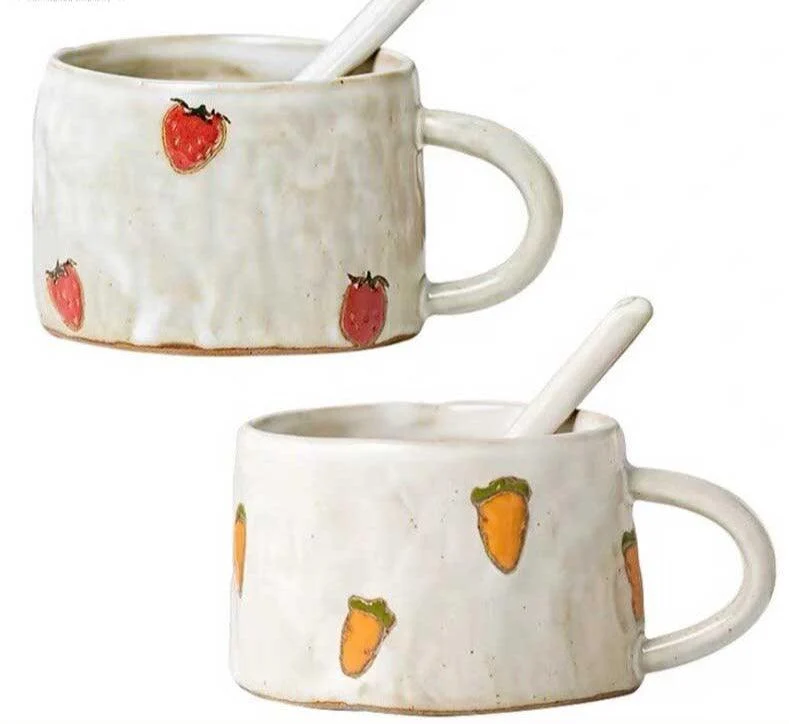 Cute_Fruit_Japanese_Stoneware_Mugs_-_-4174474 Cute Fruit Japanese Stoneware Mugs -