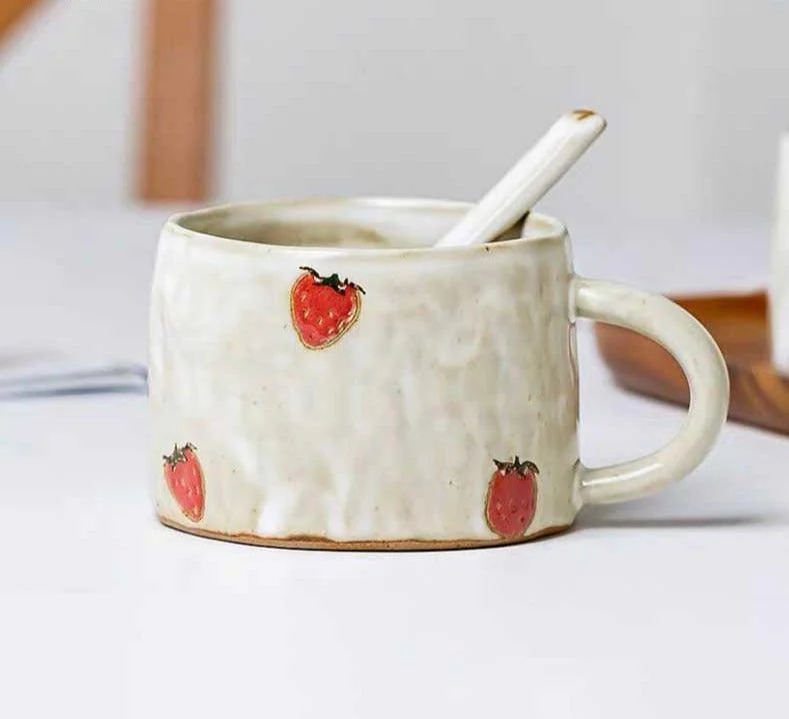 Cute_Fruit_Japanese_Stoneware_Mugs_-_-4174492 Cute Fruit Japanese Stoneware Mugs -