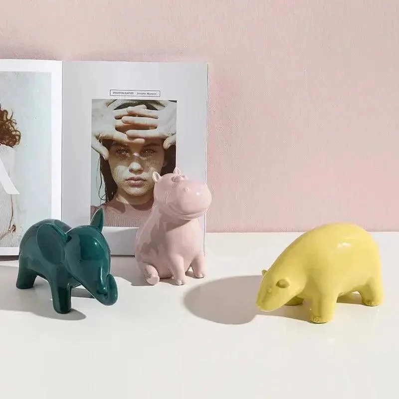 Cute_Glazed_Ceramic_Animal_Ornament_-_-_tag1_-4196070 Cute Glazed Ceramic Animal Ornament - - #tag1#