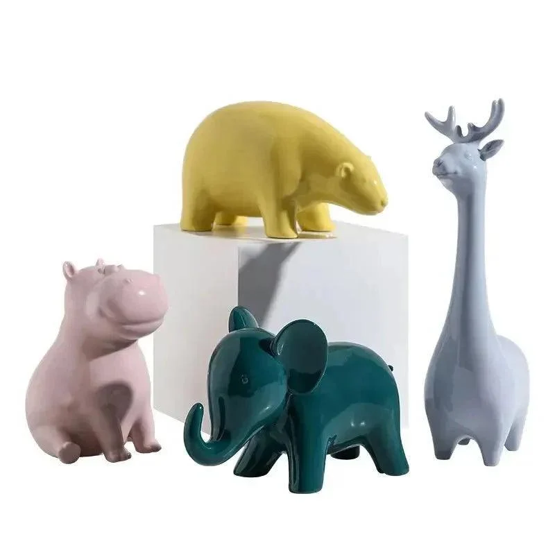 Cute_Glazed_Ceramic_Animal_Ornament_-_-_tag1_-4196072 Cute Glazed Ceramic Animal Ornament - - #tag1#