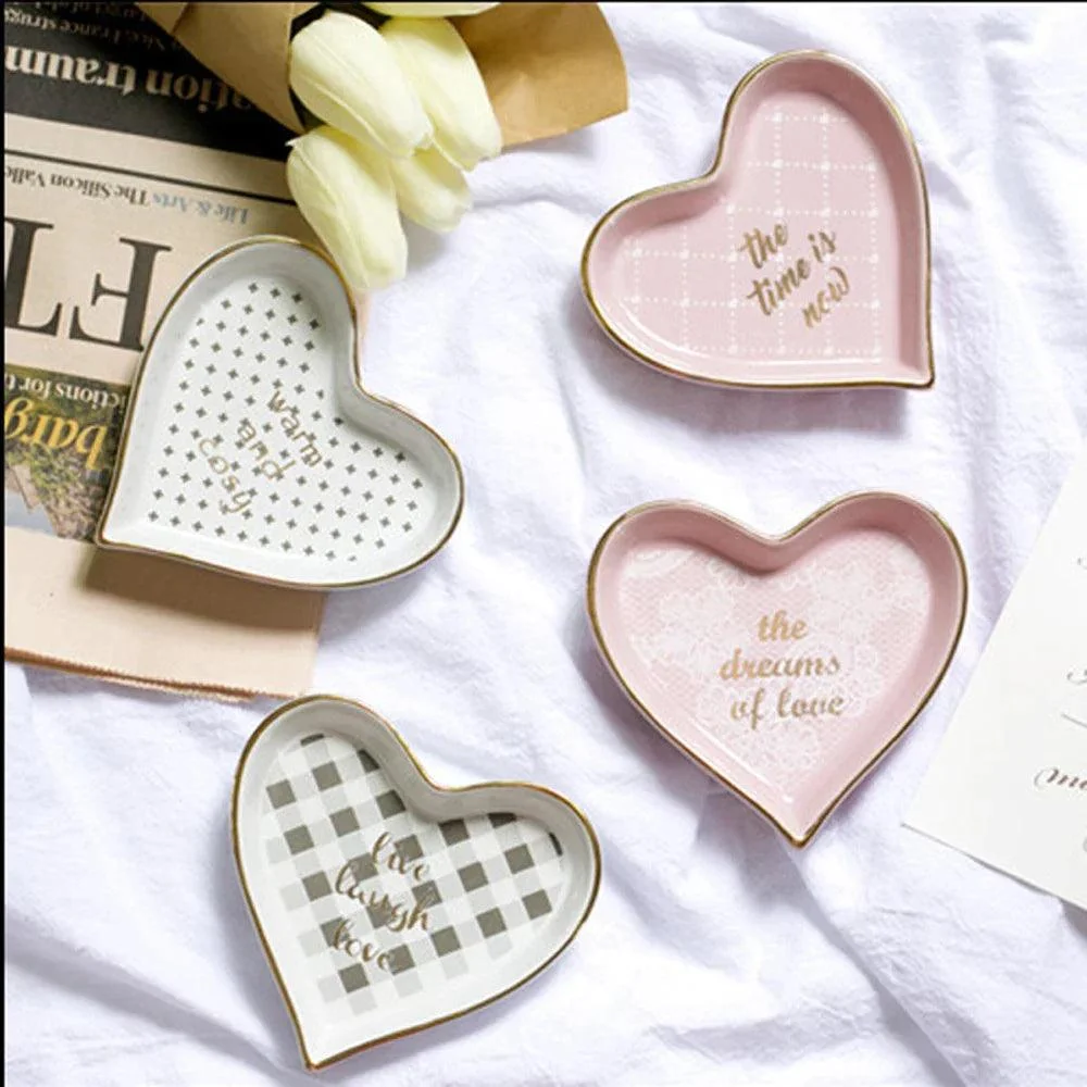 Cute_Heart_Shape_Ceramic_Dish_Pink_Love_Bowl_-_-4174695 Cute Heart Shape Ceramic Dish: Pink Love Bowl -