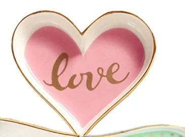 Cute_Heart_Shape_Ceramic_Dish_Pink_Love_Bowl_-_-4174702 Cute Heart Shape Ceramic Dish: Pink Love Bowl -