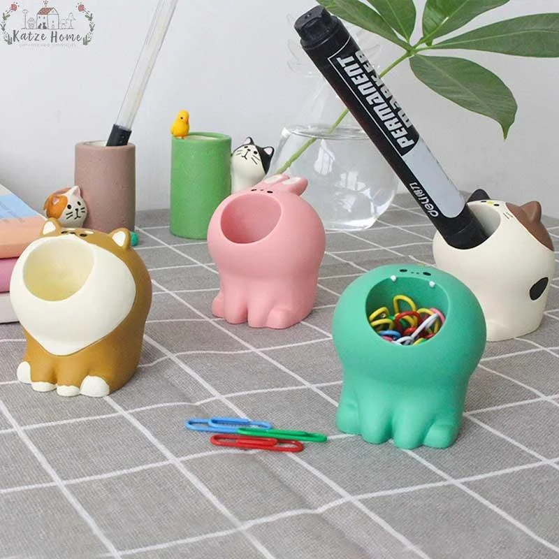 Cute_Resin_Shiba_Rabbit_Cat_Pencil_Holder_-_-4175476 Cute Resin Shiba Rabbit Cat Pencil Holder -