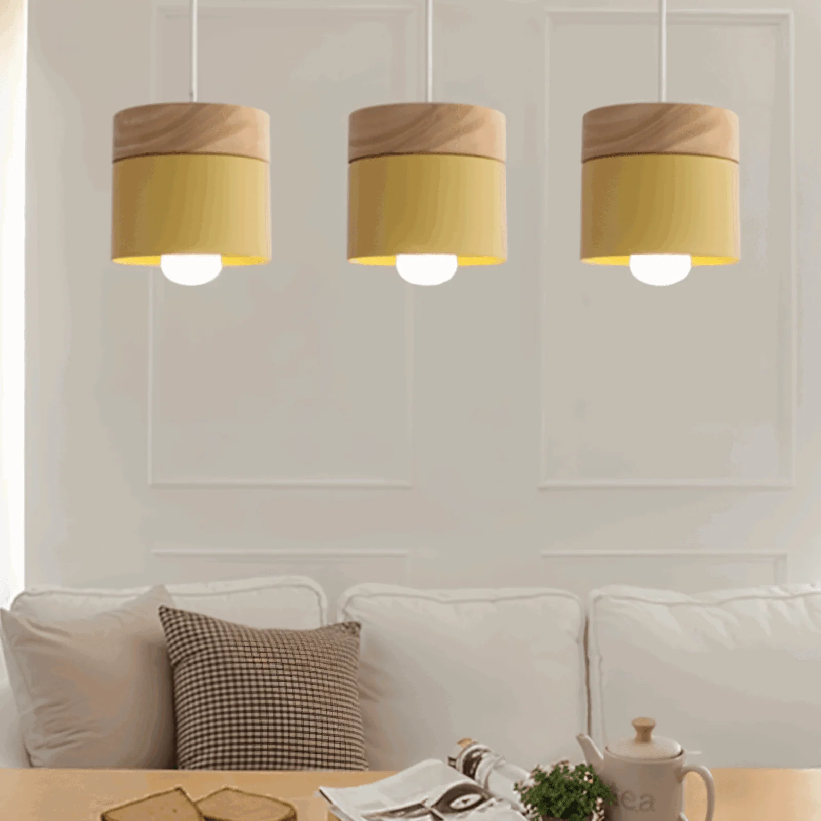 Cylinder_Chic_Metal_warm_Wood_Pendant_Light_-_-_tag1_-4190881 Cylinder Chic Metal & warm Wood Pendant Light - - #tag1#