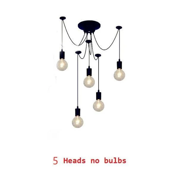 DIY Hanging Spider Chandelier Lamp -  - #tag1#
