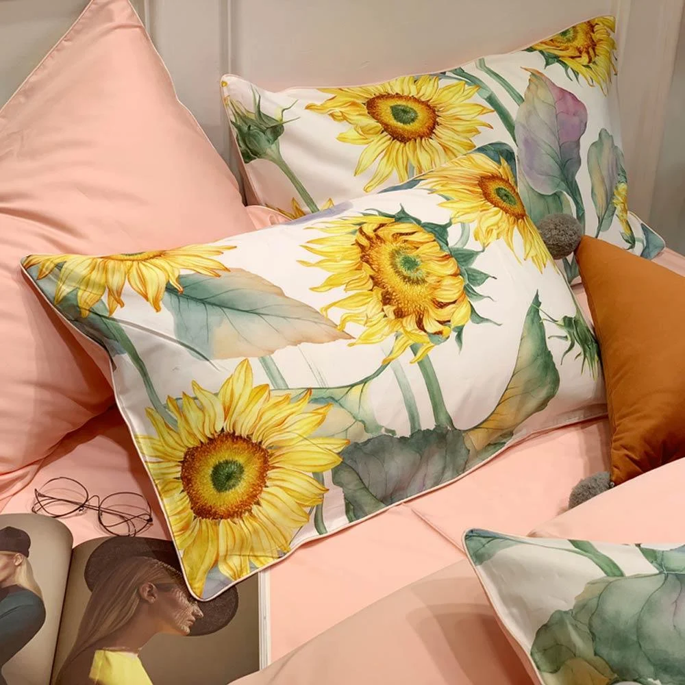 Dainty_Sunflower_Duvet_Cover_Set_Made_of_Egyptian_Cotton_-_-_tag1_-4191184 Dainty Sunflower – Duvet Cover Set Made of Egyptian Cotton - - #tag1#