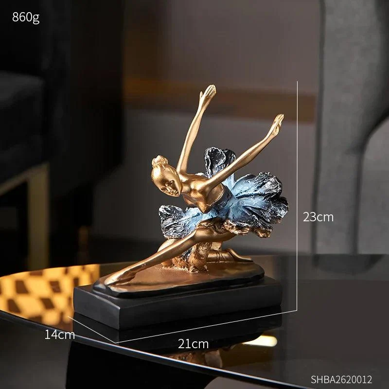 Dancing Girl Resin Statue -