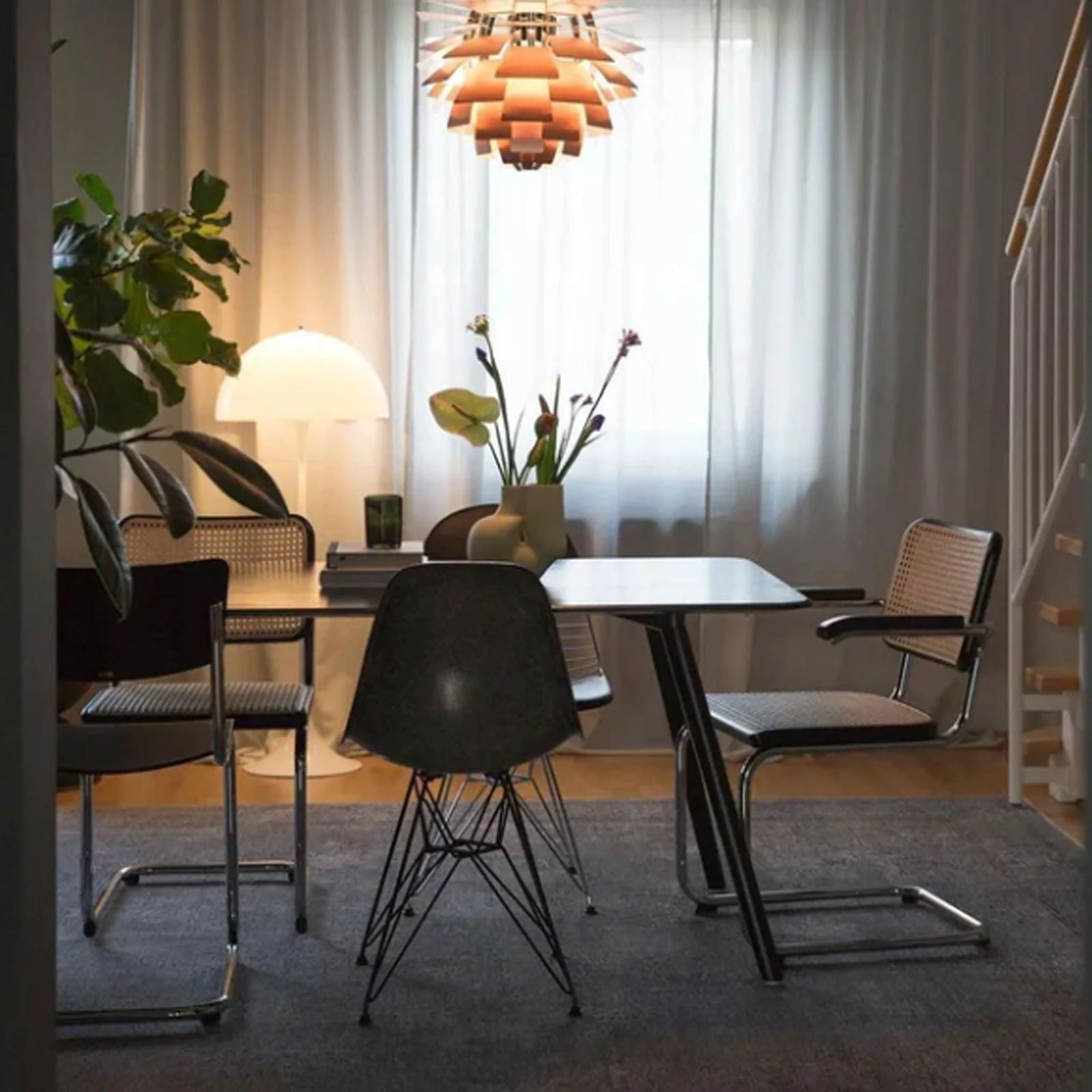 Danish_Mid-Century_Modern_White_Mushroom_Floor_Lamp_-_-4176793 Danish Mid-Century Modern White Mushroom Floor Lamp -