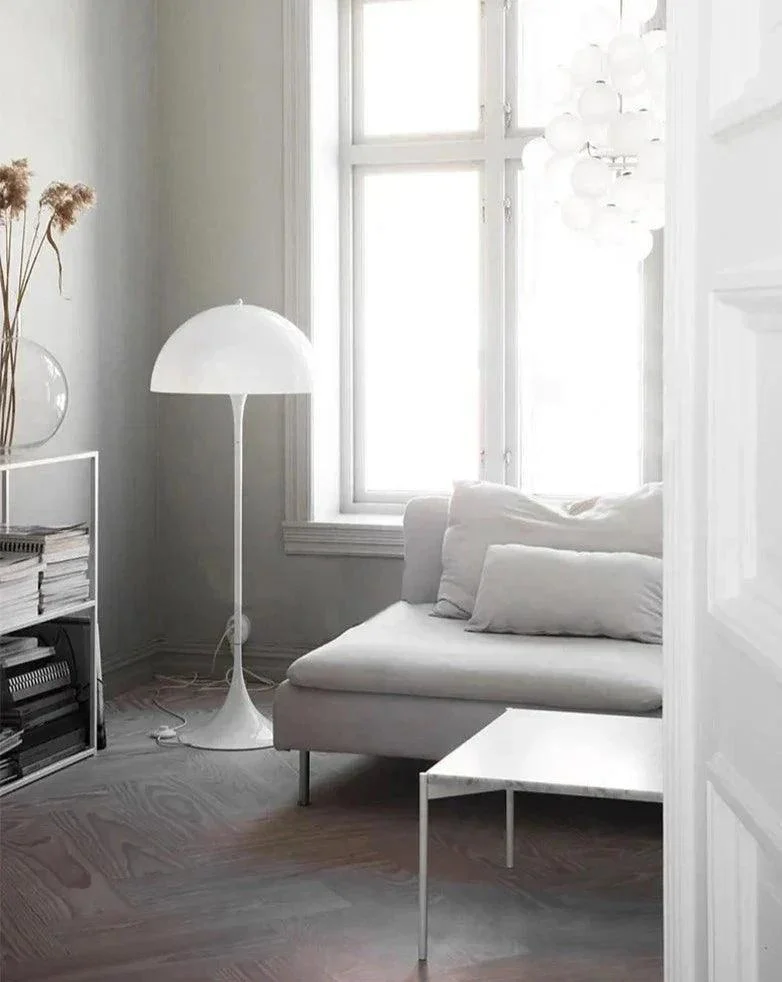 Danish_Mid-Century_Modern_White_Mushroom_Floor_Lamp_-_-4176838 Danish Mid-Century Modern White Mushroom Floor Lamp -
