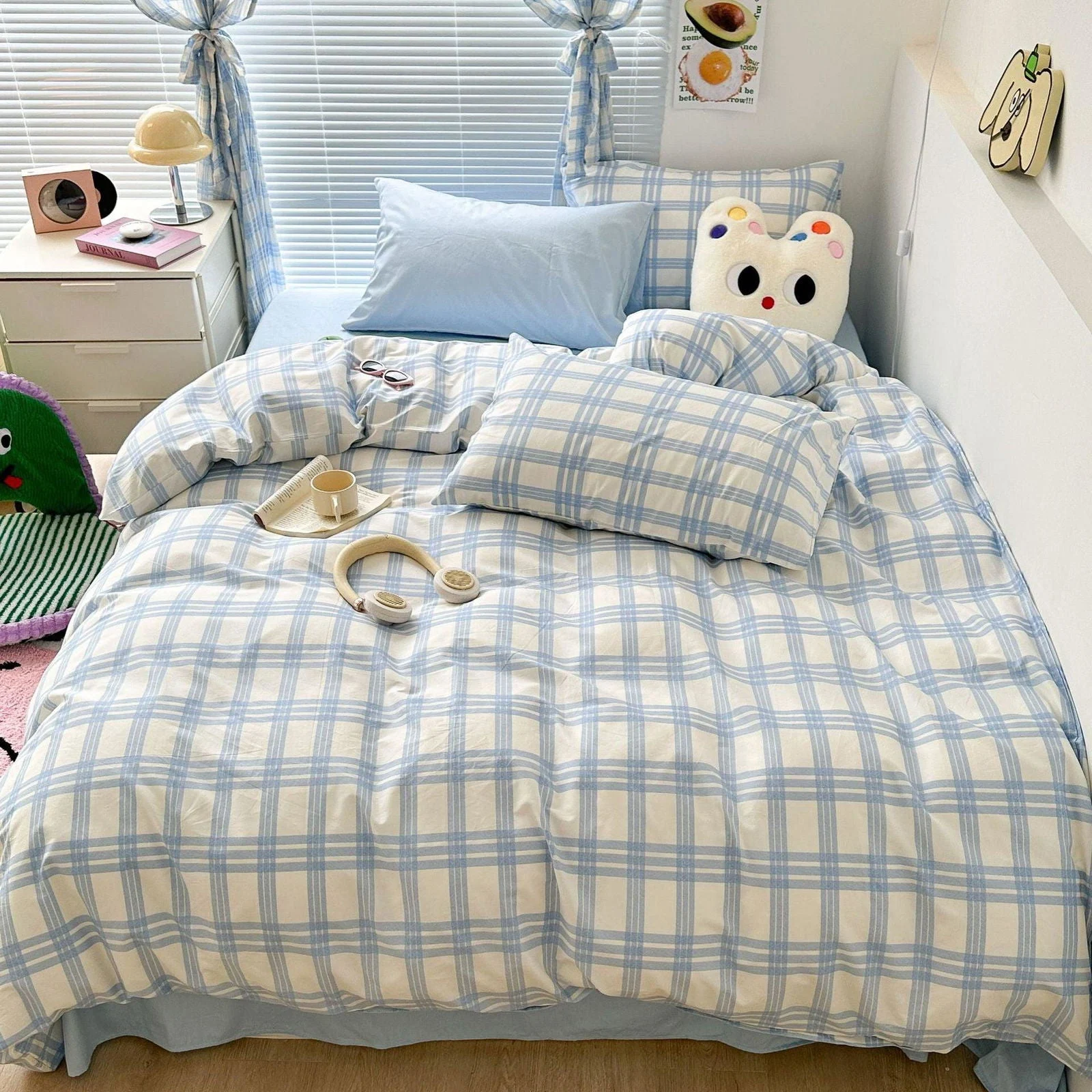 Danish_Pastel_Plaid_Bedding_Set_-_-_tag1_-4196939 Danish Pastel Plaid Bedding Set - - #tag1#