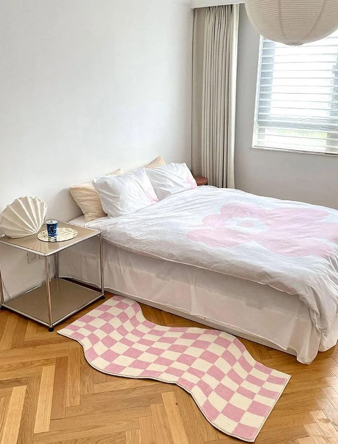 Danish_Pastel_Wavy_Checkered_Rugs_-_-_tag1_-4197074 Danish Pastel Wavy Checkered Rugs - - #tag1#