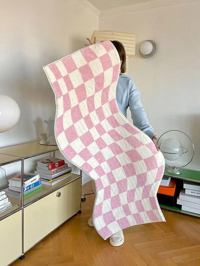 Danish_Pastel_Wavy_Checkered_Rugs_-_-_tag1_-4197084 Danish Pastel Wavy Checkered Rugs - - #tag1#