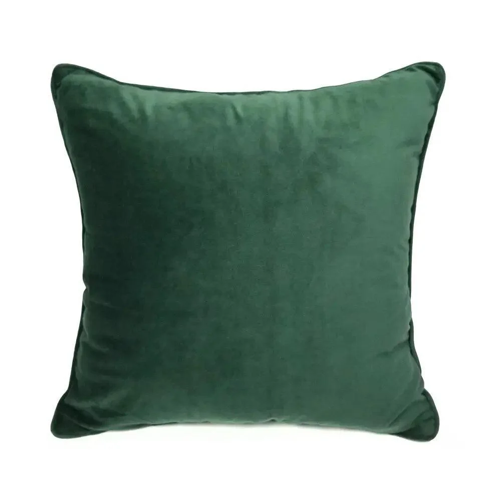 Dark_Green_Woven_Velvet_Throw_Cushion_Cover_Decorative_Square_Pillow_Case_45_x_45_cm_-_-_tag1_-4192017 Dark Green Woven Velvet Throw Cushion Cover Decorative Square Pillow Case 45 x 45 cm - - #tag1#