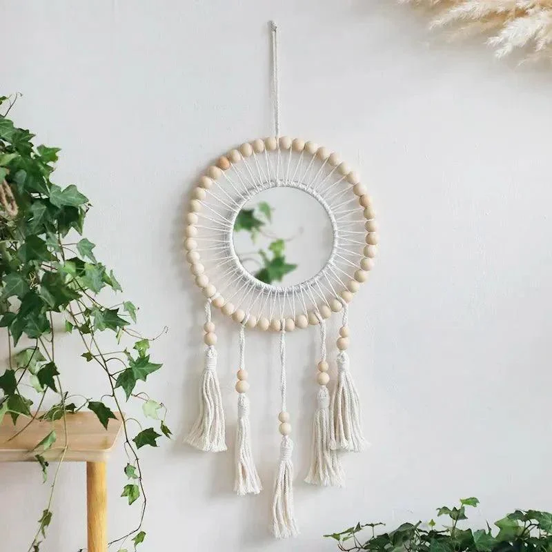 Decorative_Boho_Style_Macrame_Wall_Mirror_-_-_tag1_-4197596 Decorative Boho Style Macrame Wall Mirror - - #tag1#