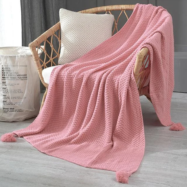 Deluxe_Knitted_Tassel_Throw_Blanket_-_-_tag1_-4193679 Deluxe Knitted Tassel Throw Blanket - - #tag1#