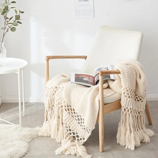 Deluxe_Knitted_Tassel_Throw_Blanket_-_-_tag1_-4193692 Deluxe Knitted Tassel Throw Blanket - - #tag1#