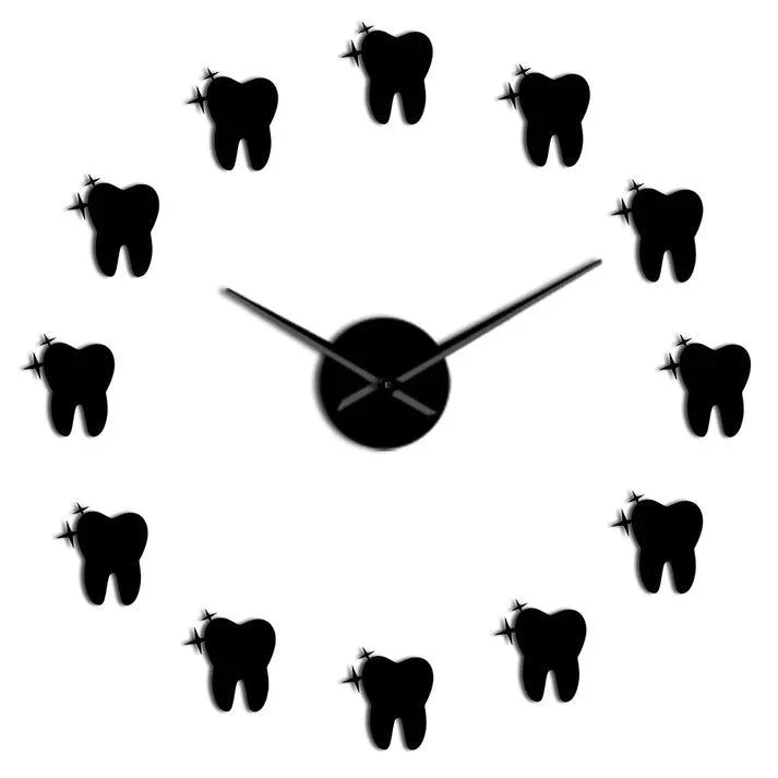 DentiGlow_-_Modern_wall_clock_with_dental_mirror_effect_-_-_tag1_-4193979 DentiGlow - Modern wall clock with dental mirror effect - - #tag1#