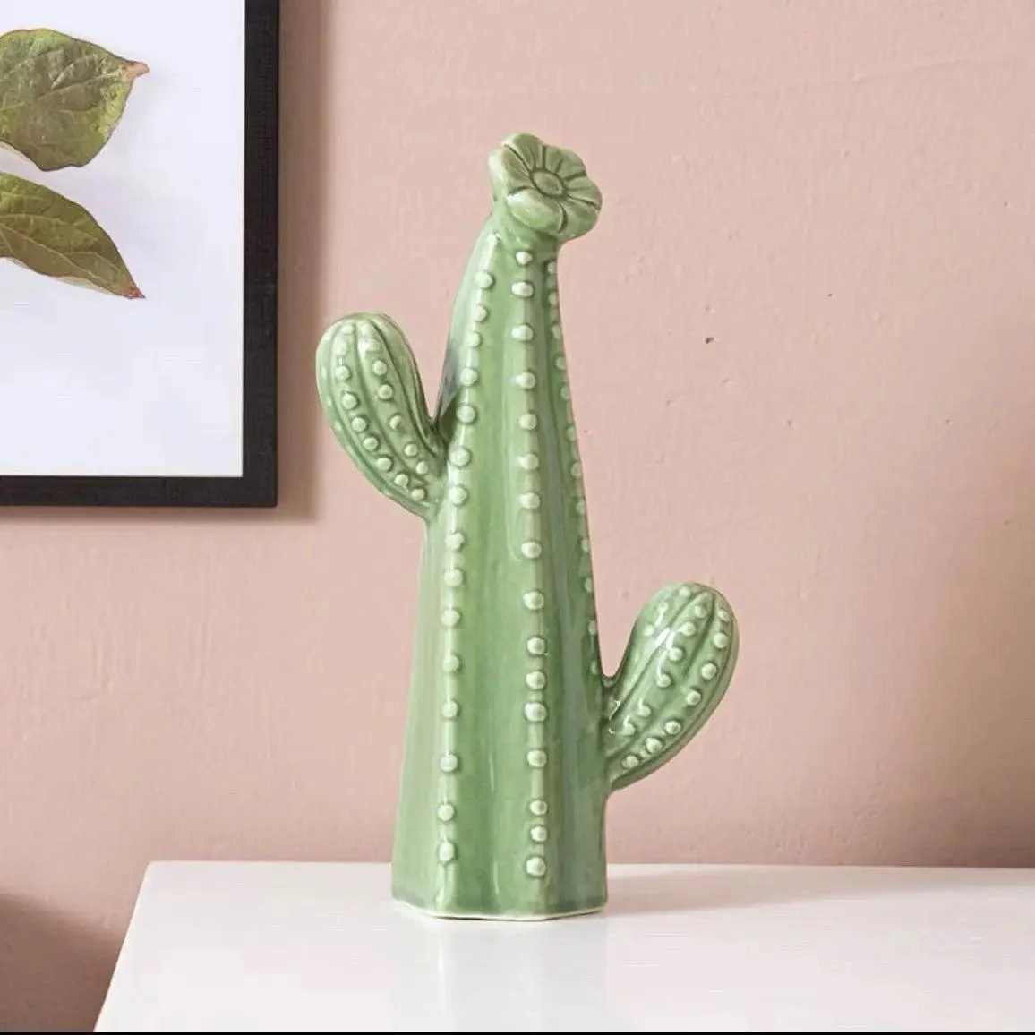 DesertChic - Ceramic Cactus Ornament -