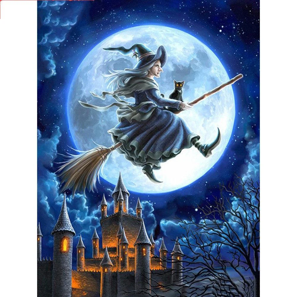 Diamond_Mosaic_Witch_Halloween_Decoration_Full_Set_Wallpaper_-_-_tag1_-4199170 Diamond Mosaic Witch Halloween Decoration Full Set Wallpaper - - #tag1#