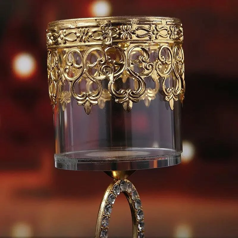 Diamond Ring Candle Holder -