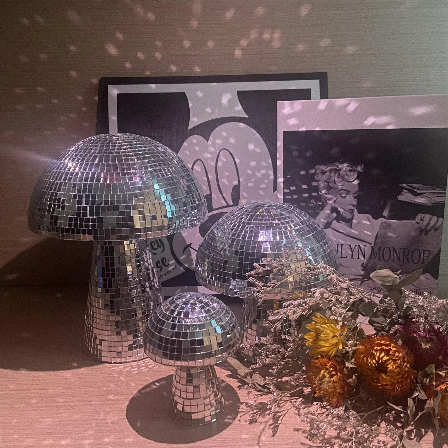 Disco_Ball_Chrome_Mushroom_-_-4178976 Disco Ball Chrome Mushroom -