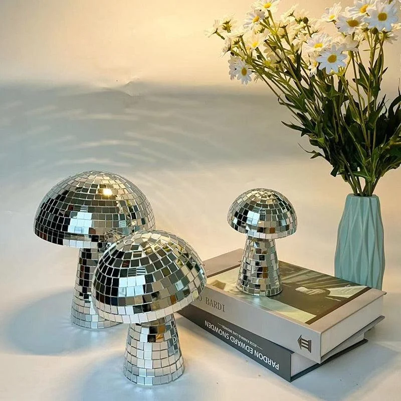 Disco_Ball_Chrome_Mushroom_-_-4178986 Disco Ball Chrome Mushroom -