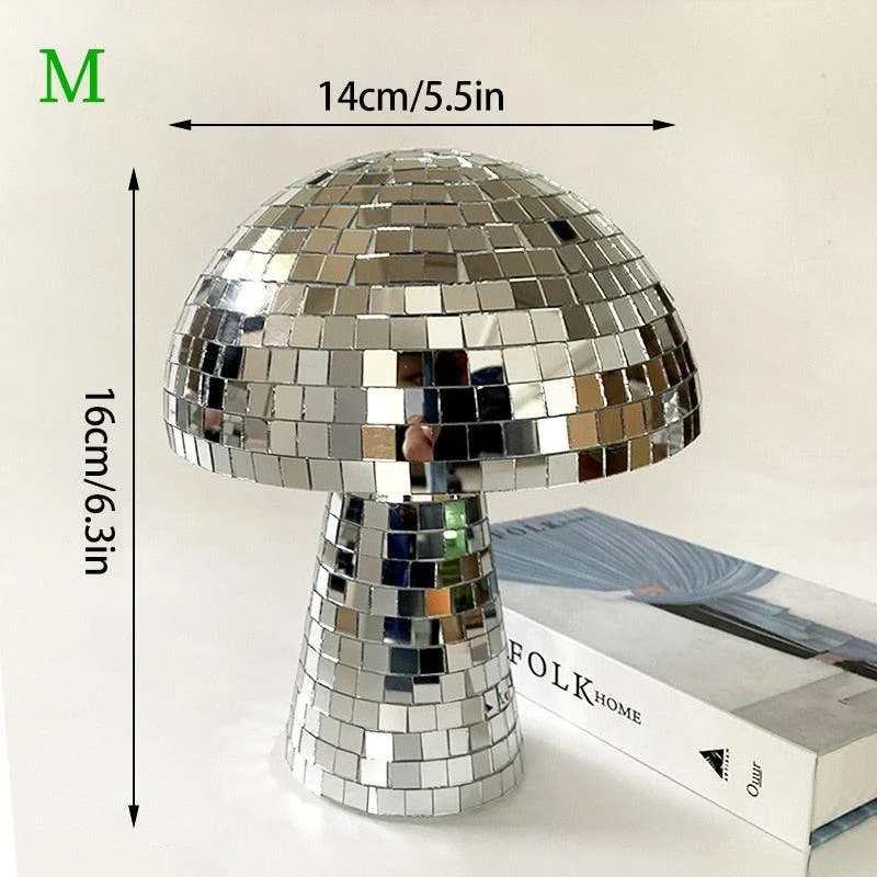 Disco_Ball_Chrome_Mushroom_-_-4178992 Disco Ball Chrome Mushroom -