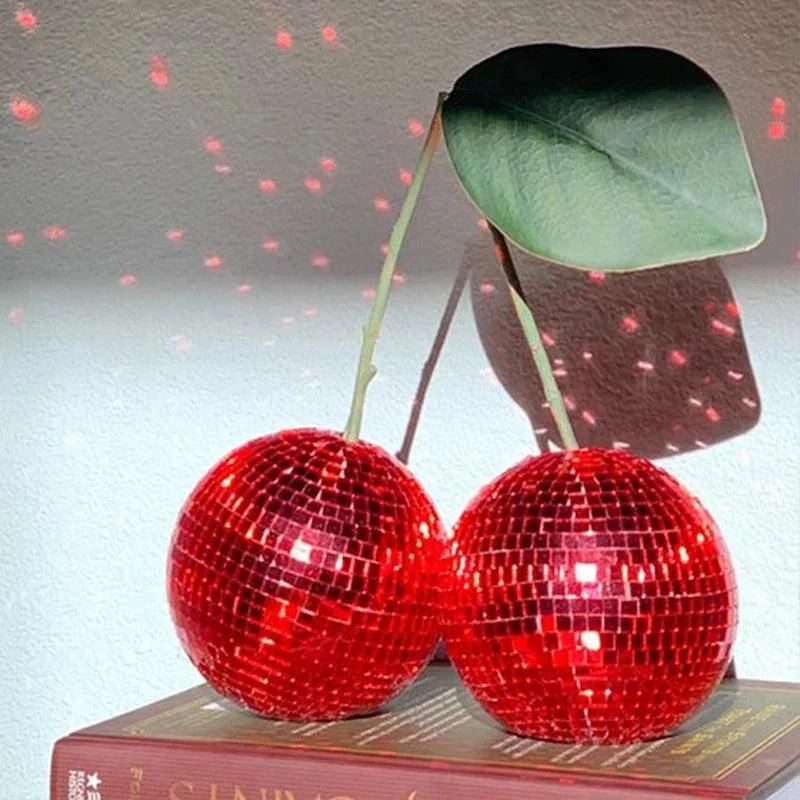 Disco_Ball_Sparkle_Cherry_Ornament_-_-4179063 Disco Ball Sparkle Cherry Ornament -