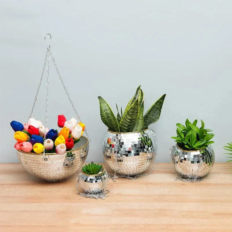 Disco_Hanging_Planter_-_-4179291 Disco Hanging Planter -