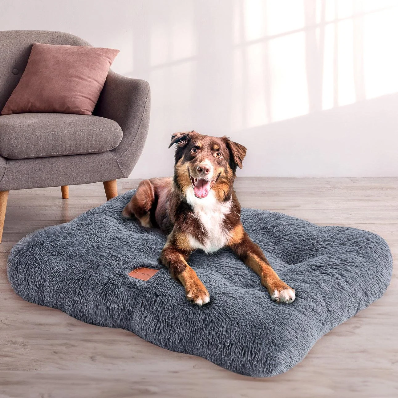 Dog_Mat_-_CozyPaws_-_Winter_Warm_-_Comfortable_Bed_-_-_tag1_-4201541 Dog Mat - CozyPaws - Winter Warm - Comfortable Bed - - #tag1#