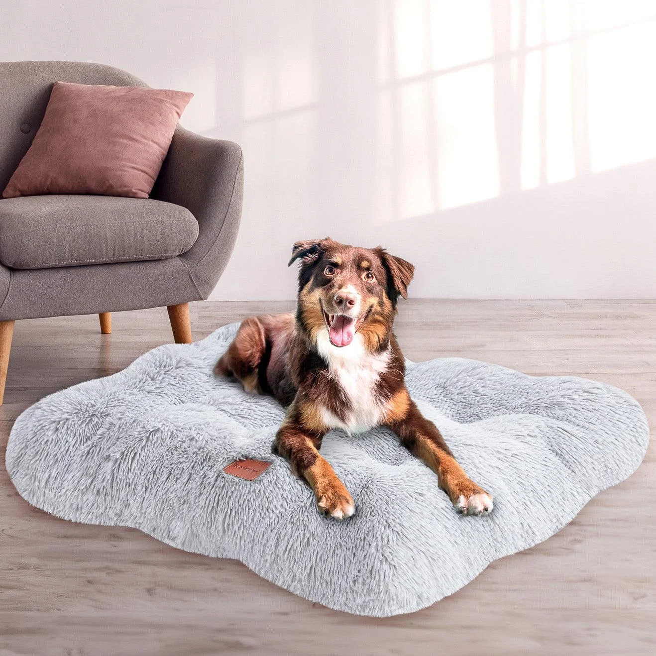 Dog_Mat_-_CozyPaws_-_Winter_Warm_-_Comfortable_Bed_-_-_tag1_-4201547 Dog Mat - CozyPaws - Winter Warm - Comfortable Bed - - #tag1#