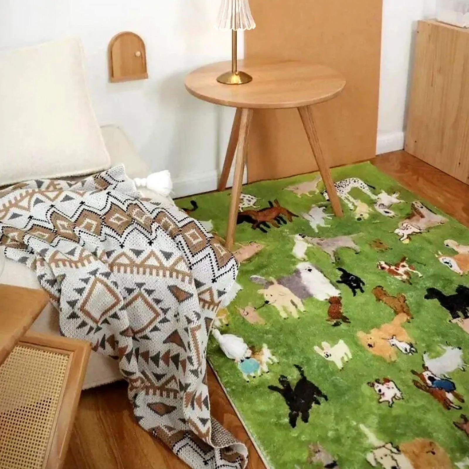 Dogs_Park_Day_Rug_-_-4179817 Dogs Park Day Rug -