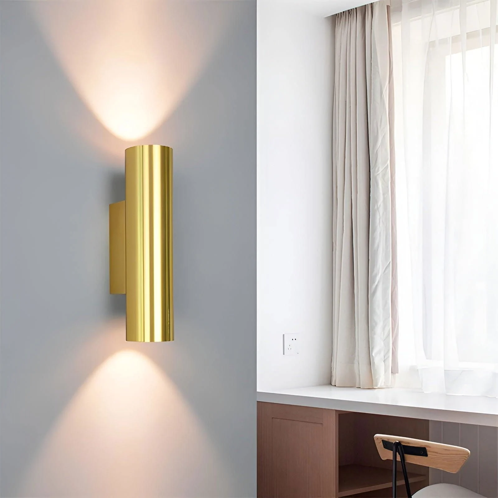 Doppelkopf_Wall_Light_-_Gold_Wall_Sconce_-_Cylinder_Wall_Light_-_-_tag1_-4195969 Doppelkopf Wall Light - Gold Wall Sconce - Cylinder Wall Light - - #tag1#