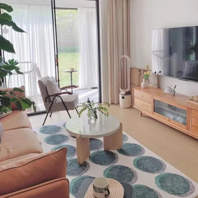 Dot Minimalistic Pattern Area Carpet Rug -
