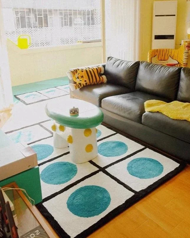 Dot_Minimalistic_Pattern_Area_Carpet_Rug_-_-4179875 Dot Minimalistic Pattern Area Carpet Rug -
