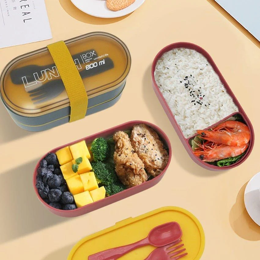 Double-Layer Bento Box -