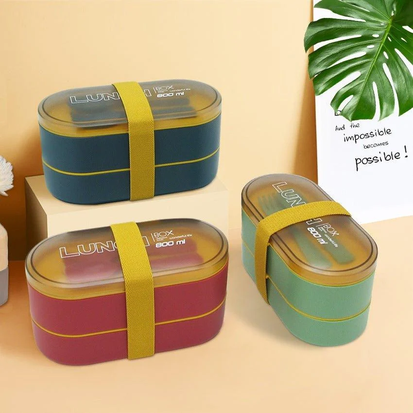 Double-Layer Bento Box -