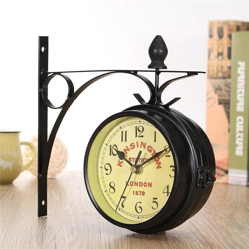 Double_Sided_Antique_Metal_Wall_Clock_-_-_tag1_-4202873 Double Sided Antique Metal Wall Clock - - #tag1#