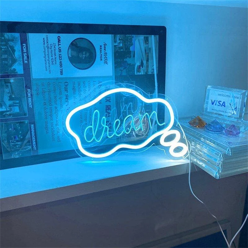 Dream_Neon_Sign_-_-4180280 Dream Neon Sign -