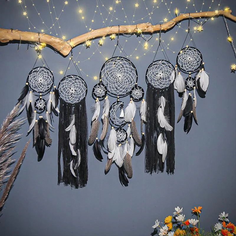Dreamcatcher_Moon_and_Stars_Hanging_Over_the_Bed_5_PCS_-_-_tag1_-4204404 Dreamcatcher Moon and Stars Hanging Over the Bed (5 PCS) - - #tag1#