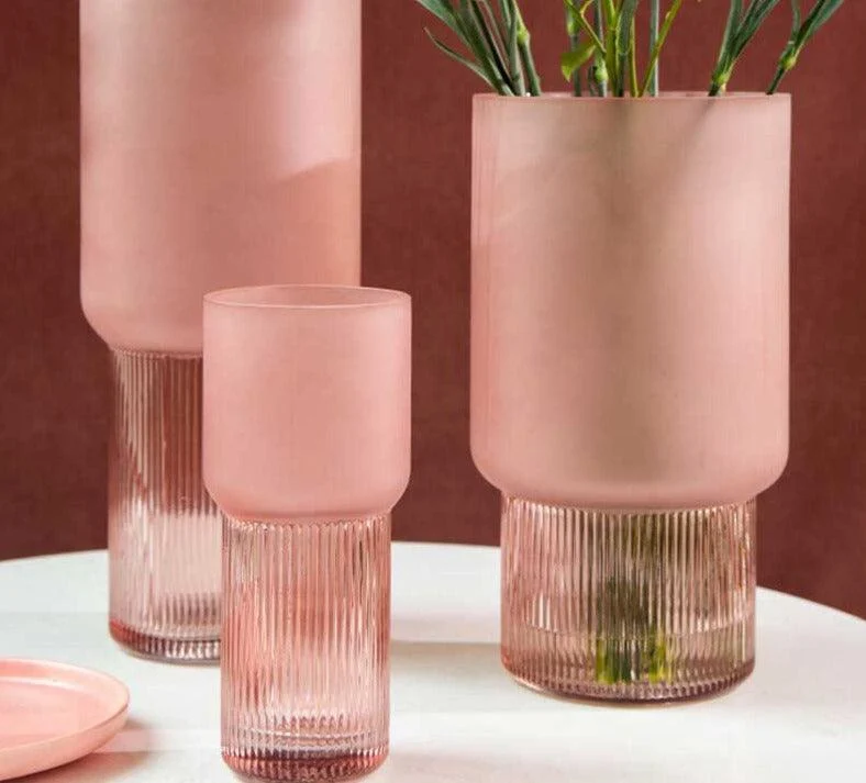 Dreamy_Aesthetic_Pink_Frosted_Glass_Vase_-_-4180412 Dreamy Aesthetic Pink Frosted Glass Vase -