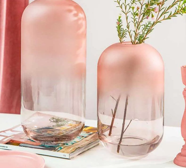 Dreamy_Aesthetic_Pink_Frosted_Glass_Vase_-_-4180426 Dreamy Aesthetic Pink Frosted Glass Vase -