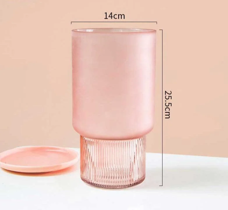 Dreamy_Aesthetic_Pink_Frosted_Glass_Vase_-_-4180438 Dreamy Aesthetic Pink Frosted Glass Vase -