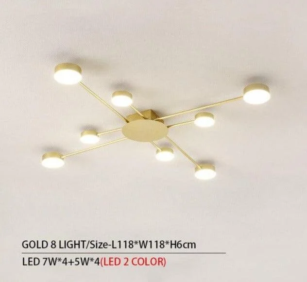 Drexel_-_Irregular_Spoke_Round_Ceiling_Light_-_-_tag1_-4204668 Drexel - Irregular Spoke Round Ceiling Light - - #tag1#