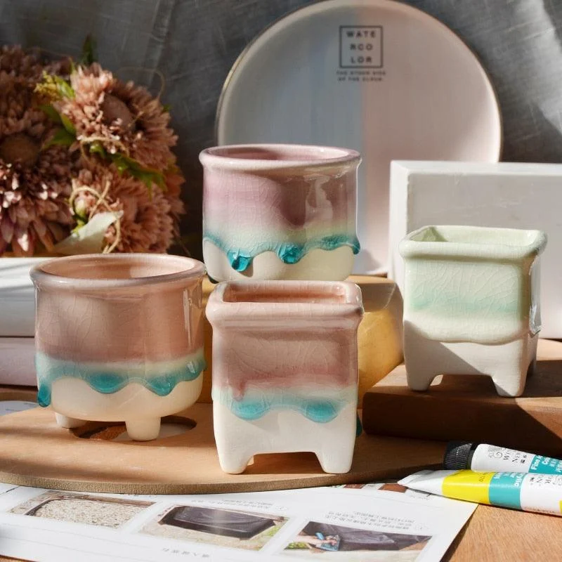 Dripping Candy Planters -
